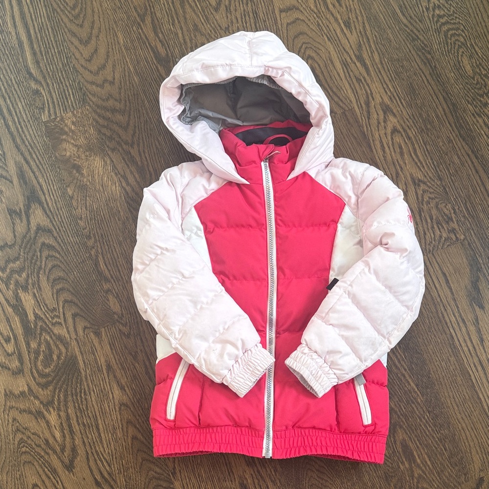Spyder Pink Hooded Jacket